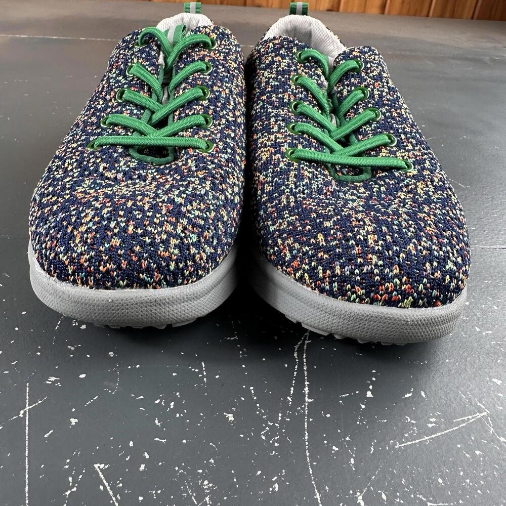 SoftWalk Nursing Shoes Womens 8.5 Blue Speckled Knit Comfort EUC Grey's Anatomy - Picture 3 of 10